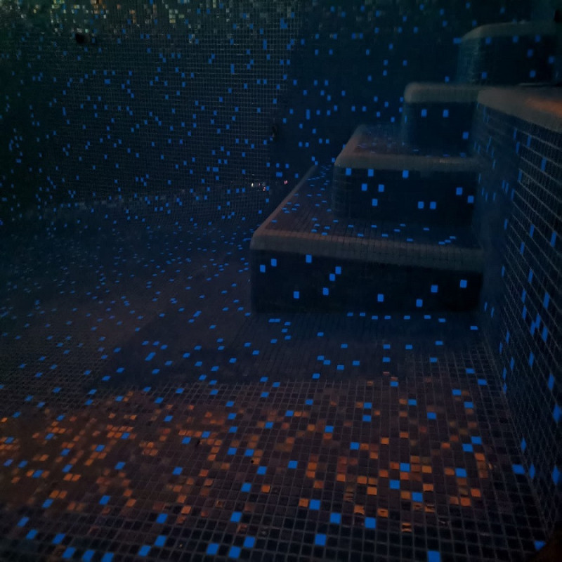 Mosaïque nacré - Emaux de Verre LUMINESCENT Reviglass SEAT