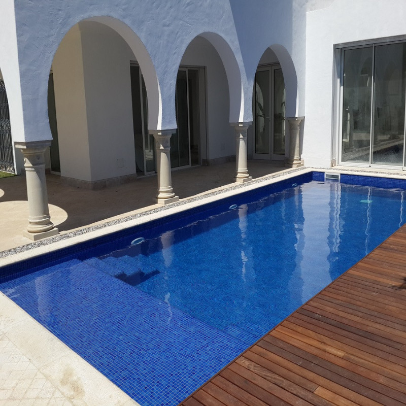 Émaux de verre 2,5 x 2,5 cm - Emaux de Verre REVIGLASS PS 60 Bleu Foncé