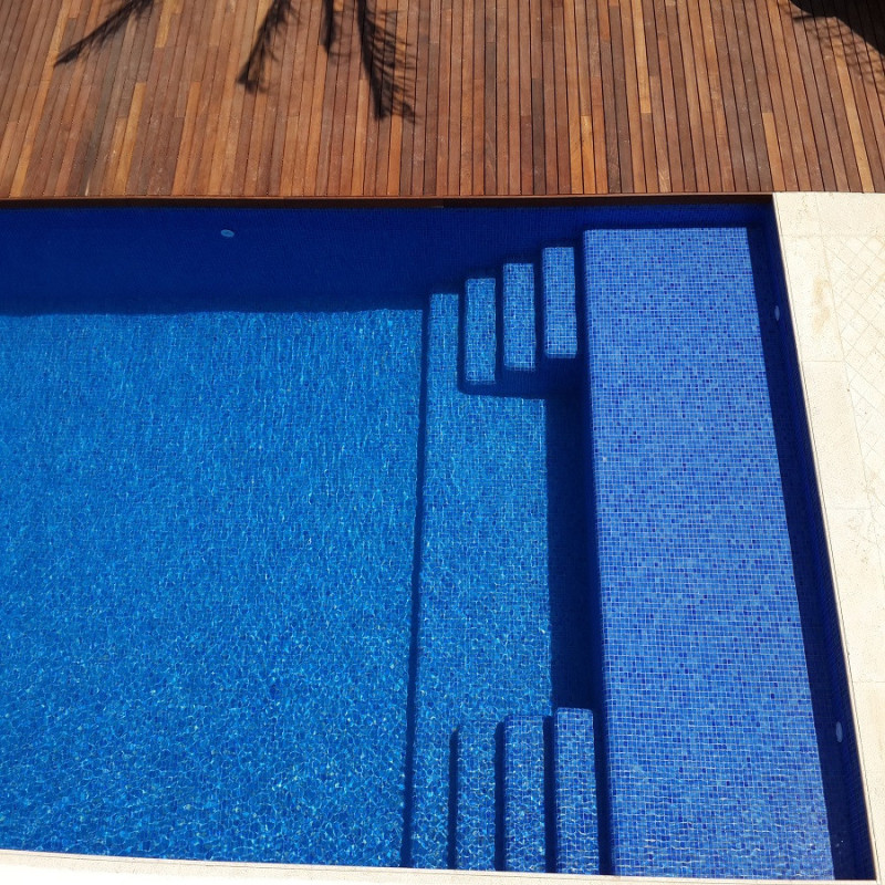 Émaux de verre 2,5 x 2,5 cm - Emaux de Verre REVIGLASS PS 60 Bleu Foncé