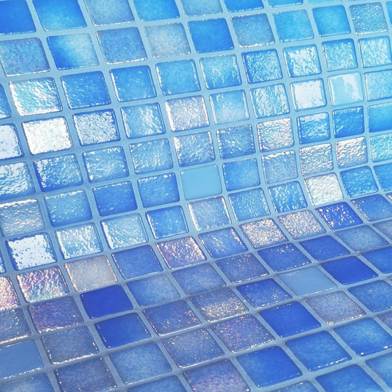 Mosaïque nacré - Emaux de Verre LUMINESCENT Reviglass SEAT