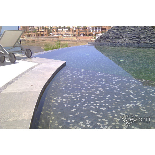 Mosaïque piscine émaux de Verre Ezarri Gin Fizz Concept Mosaïque