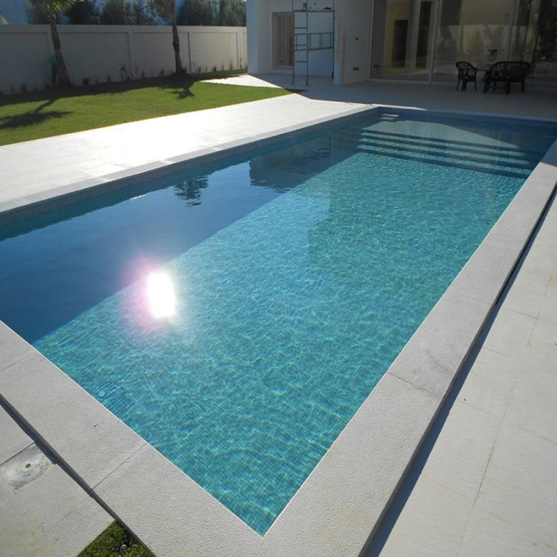 Mosaïque standard - Emaux de Verre Reviglass DK72 GRIS CLAIR