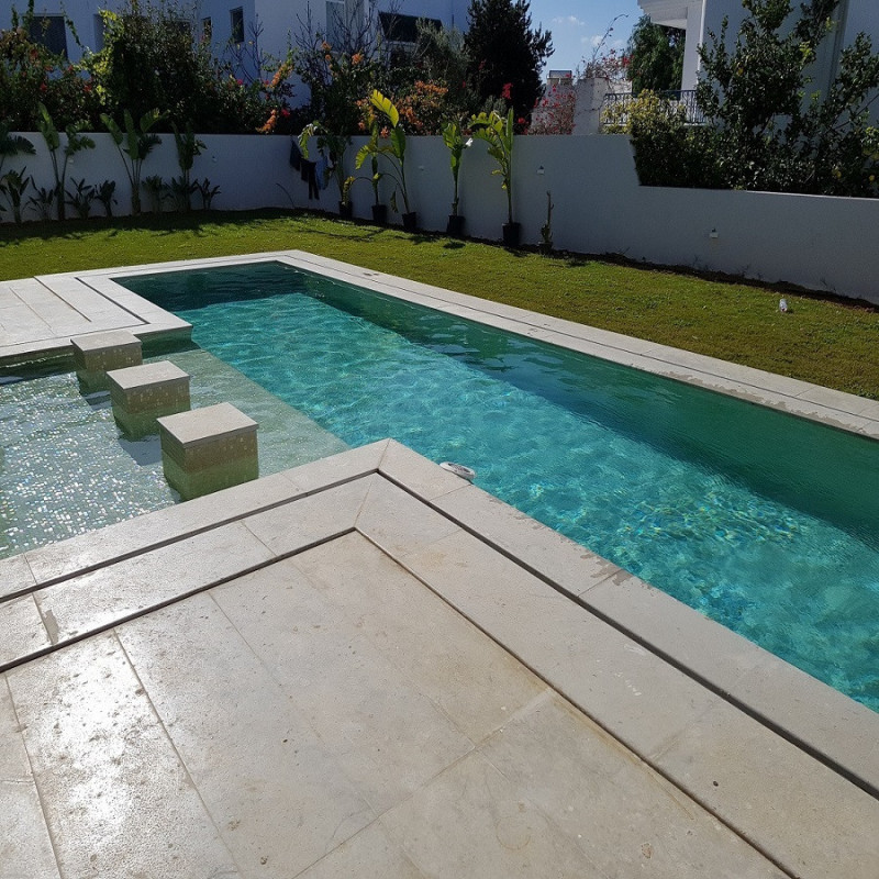 Émaux de verre 2,5 x 2,5 cm - Emaux de Verre REVIGLASS DK 74 Beige