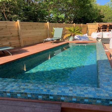 Piscine - Emaux de Verre REVIGLASS 5x5cm Sandy Bali