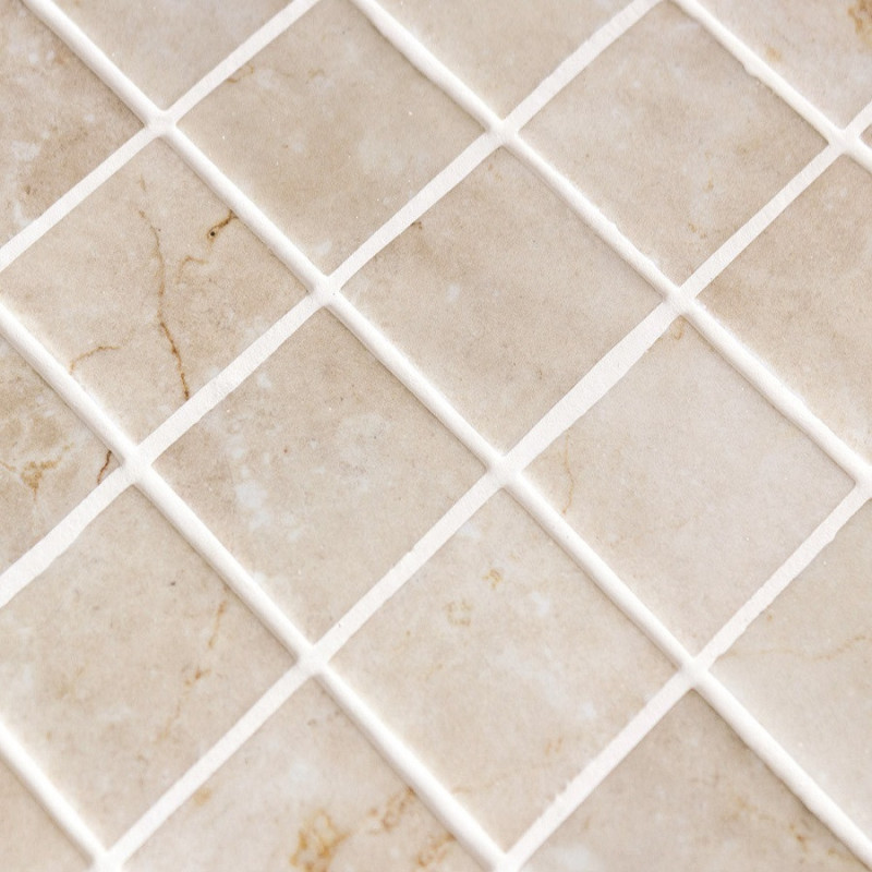 Piscine - Émaux de Verre Onix 5x5cm Cream Matte