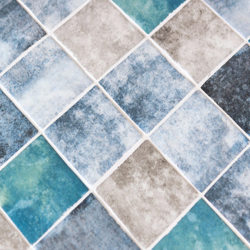 Piscine - Émaux de Verre Onix 5x5cm Frisia Silver