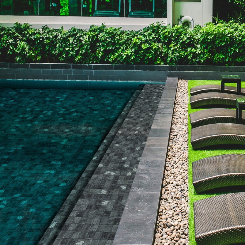 Piscine - Emaux de Verre Ezarri 5x5cm Phyllite