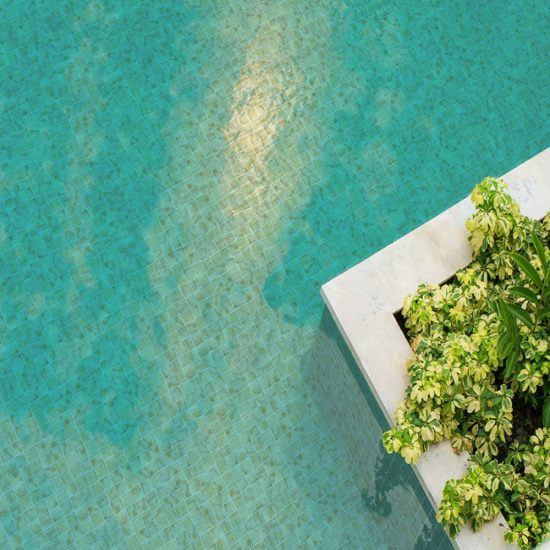 Piscine - Emaux de Verre Ezarri 5x5cm Sandstone