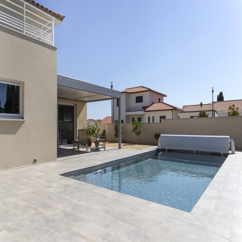 Mosaïque nacré - Emaux de Verre ezarri Cuarzo