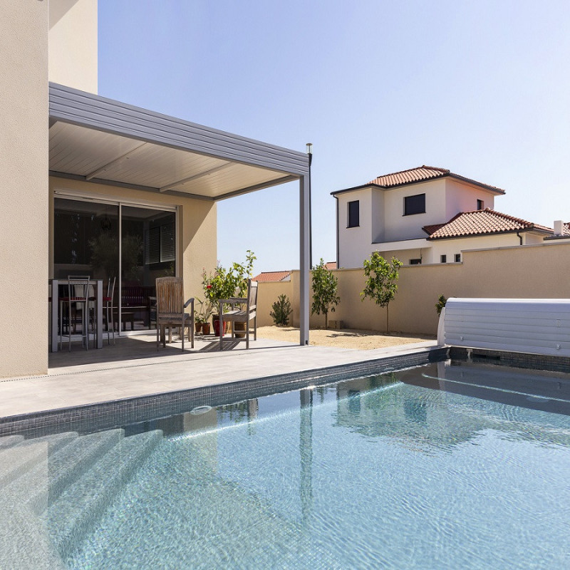 Mosaïque nacré - Emaux de Verre ezarri Cuarzo