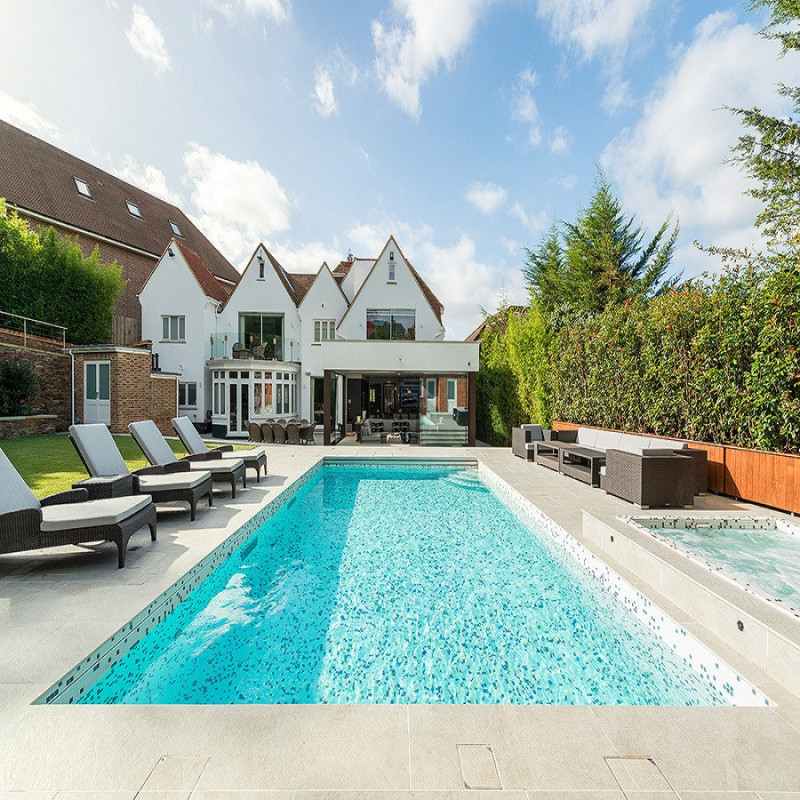 Mosaïque nacré - Emaux de Verre ezarri Mojito