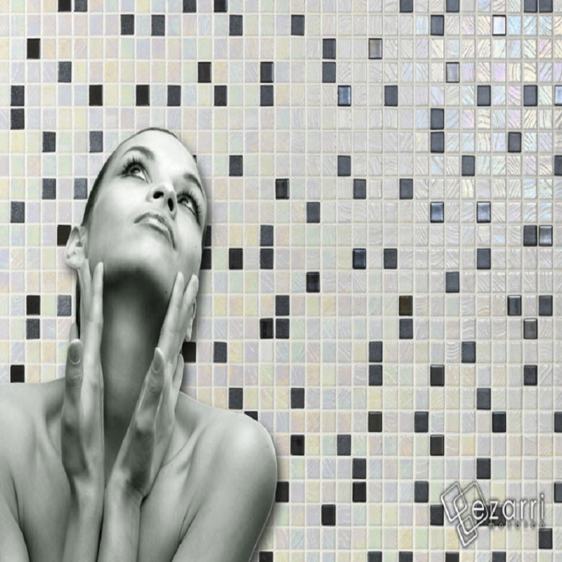 Mosaïque nacré - Emaux de Verre ezarri Mojito
