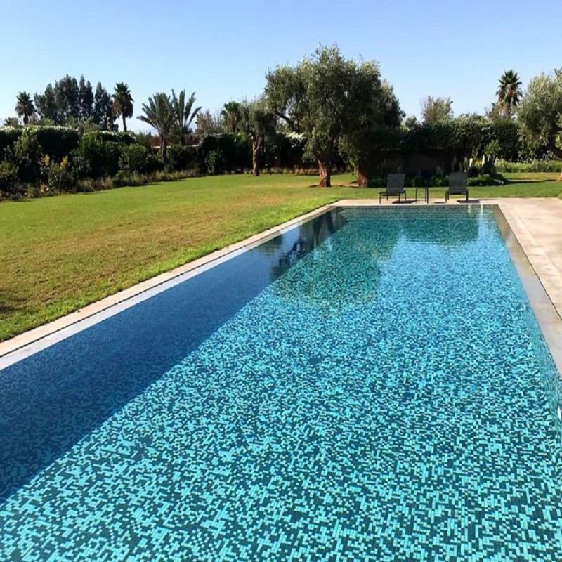 Mosaïque nacré - Emaux de Verre ezarri Manhattan