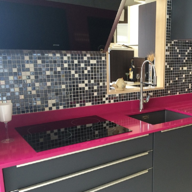 Mosaïque nacré - Emaux de Verre ezarri San Francisco