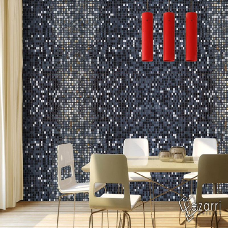 Mosaïque nacré - Emaux de Verre ezarri San Francisco