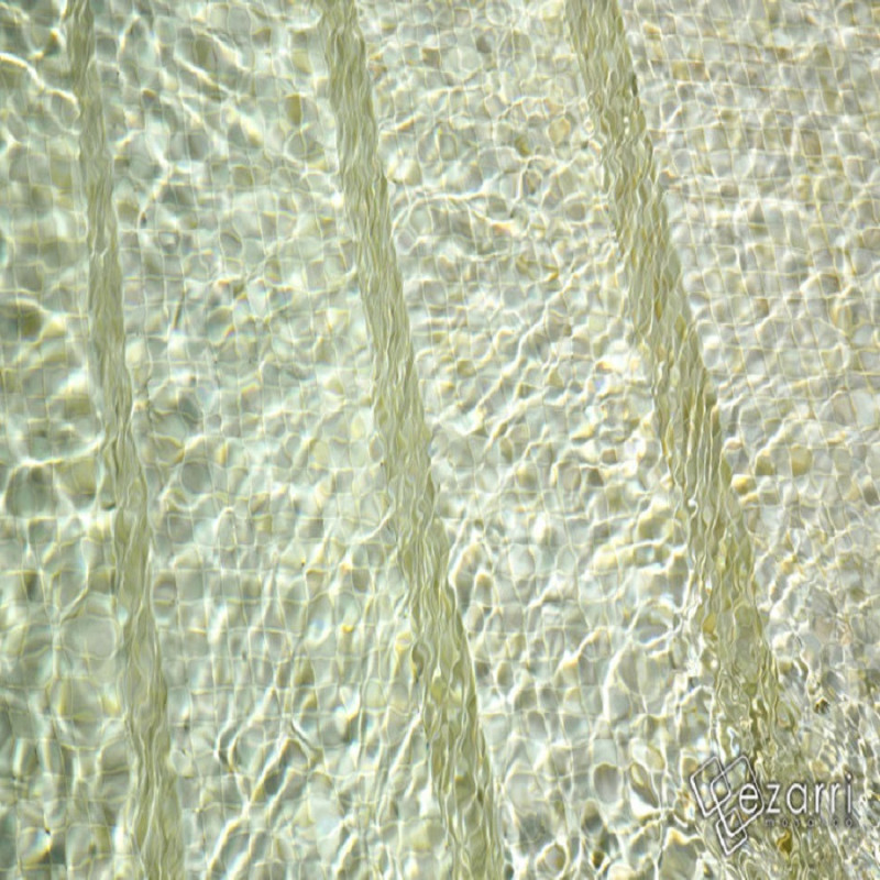 Mosaïque nacré - Emaux de Verre ezarri Marfil