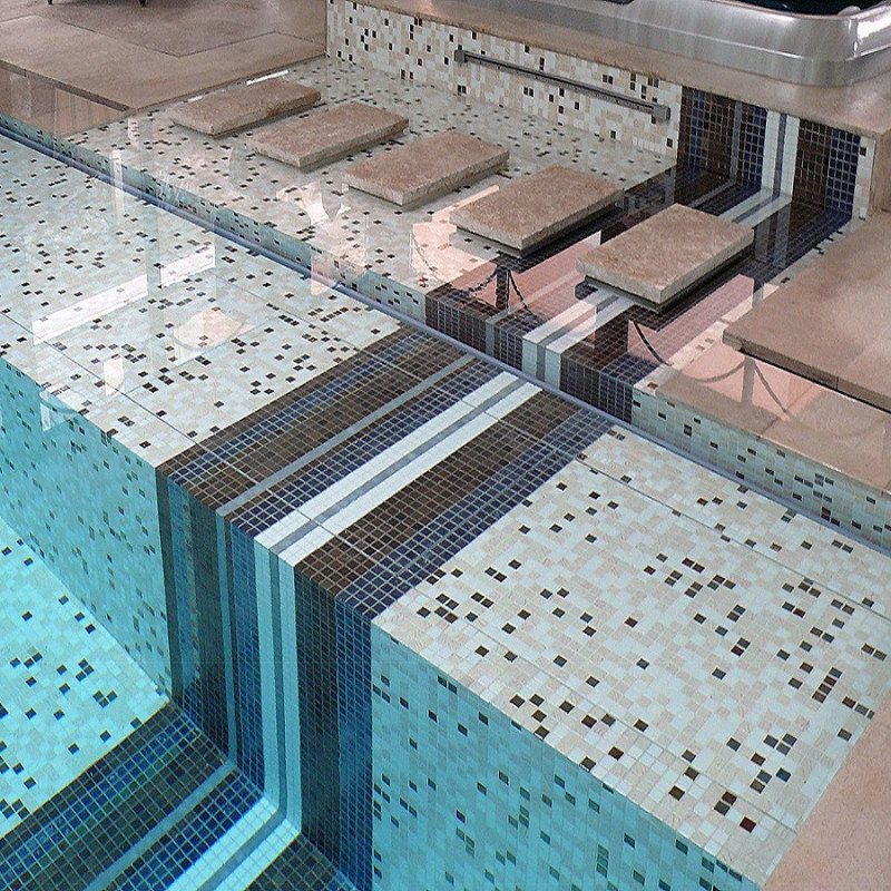 Mosaïque nacré - Emaux de Verre ezarri Daikiri