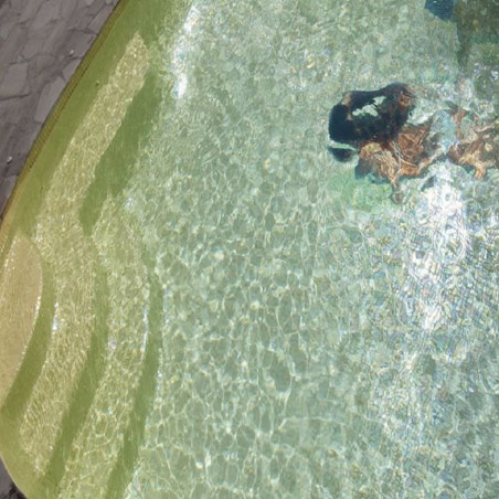 Mosaïque nacré - Emaux de Verre ezarri Ambar