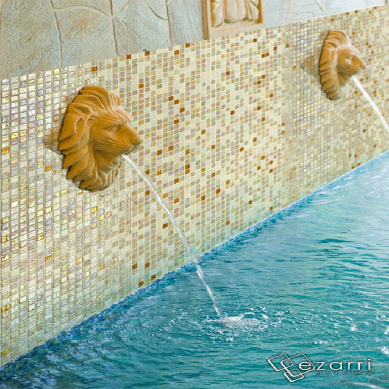 Mosaïque nacré - Emaux de Verre ezarri Bellini