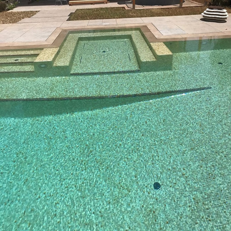 Mosaïque nacré - Emaux de Verre ezarri Bellini