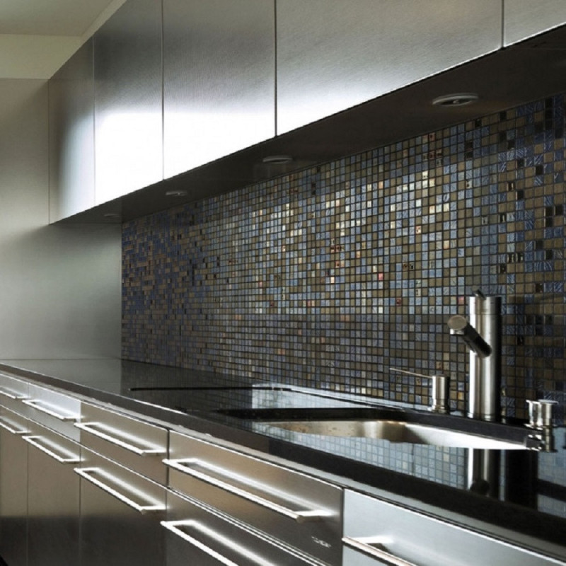 Mosaïque nacré - Emaux de Verre ezarri Kir Royal