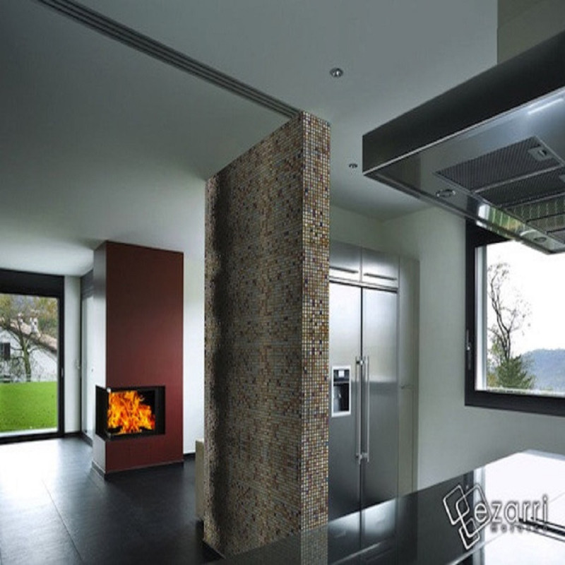 Mosaïque nacré - Emaux de Verre ezarri Opalo