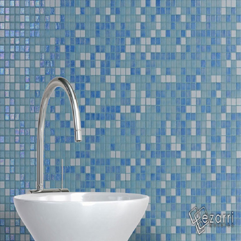 Mosaïque nacré - Emaux de Verre Ezarri Sky