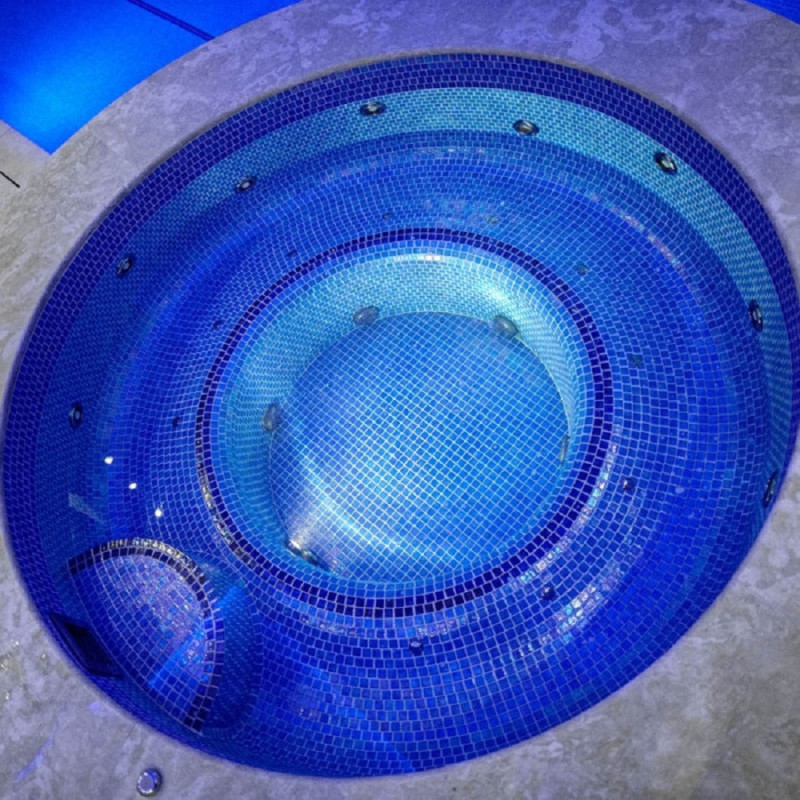 Mosaïque nacré - Emaux de Verre Ezarri Océan