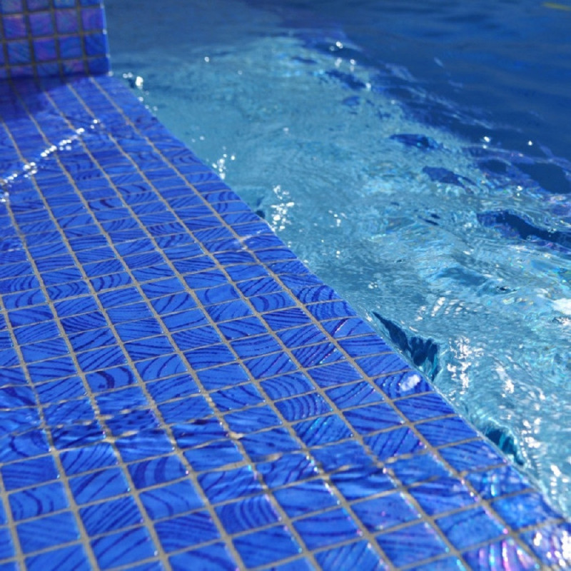 Mosaïque nacré - Emaux de Verre ezarri Santorini