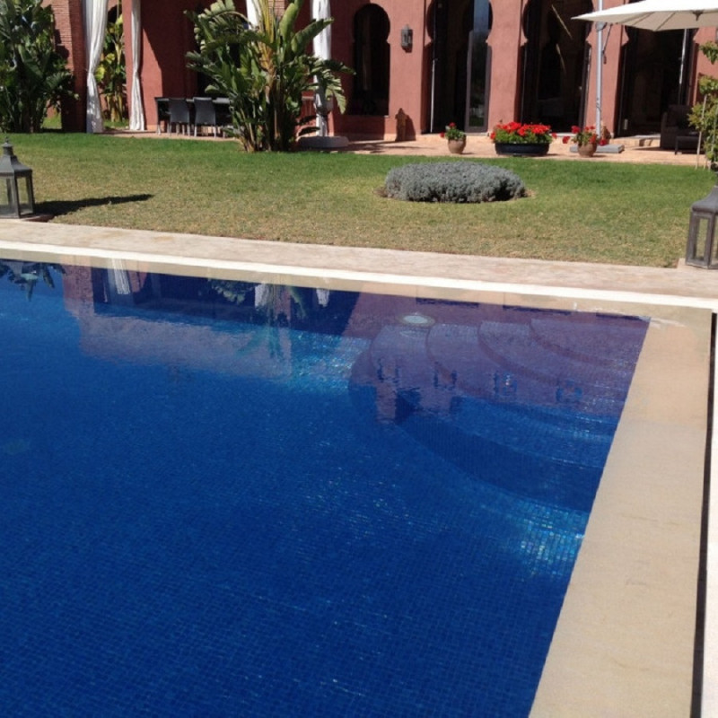 Mosaïque nacré - Emaux de Verre Ezarri Zafiro