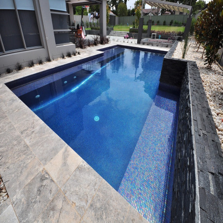 Mosaïque nacré - Emaux de Verre Ezarri Zafiro