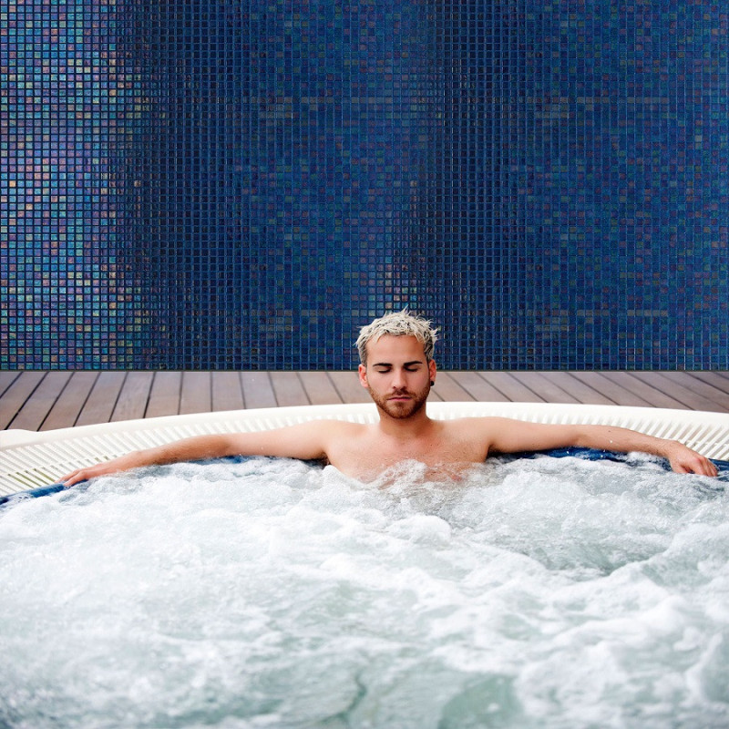 Mosaïque nacré - Emaux de Verre Ezarri Zafiro