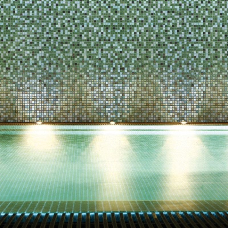 Mosaïque nacré - Emaux de Verre ezarri Grasshopper