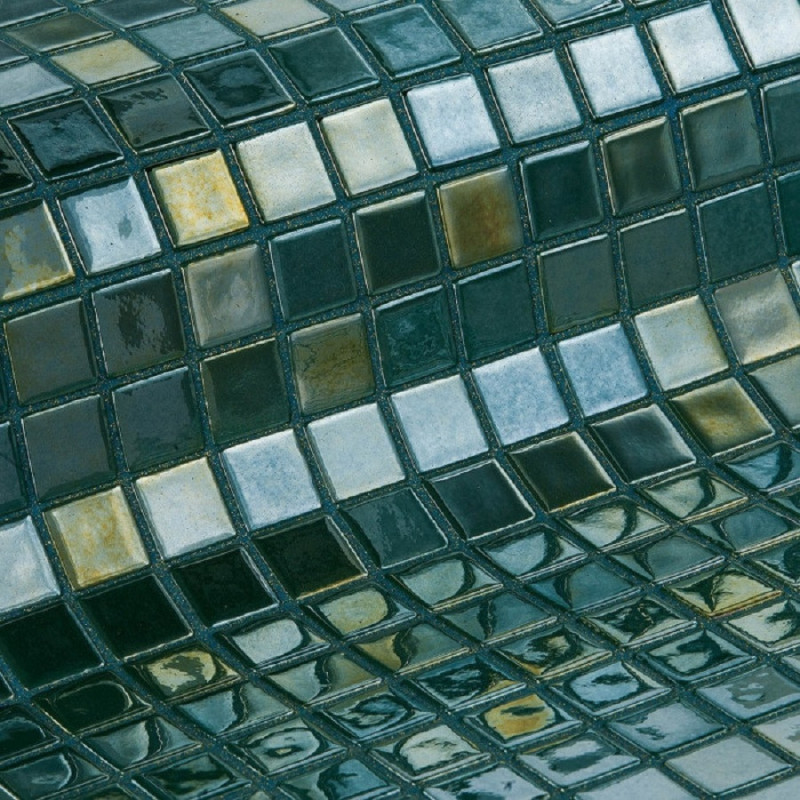 Mosaïque nacré - Emaux de Verre ezarri Esmeralda