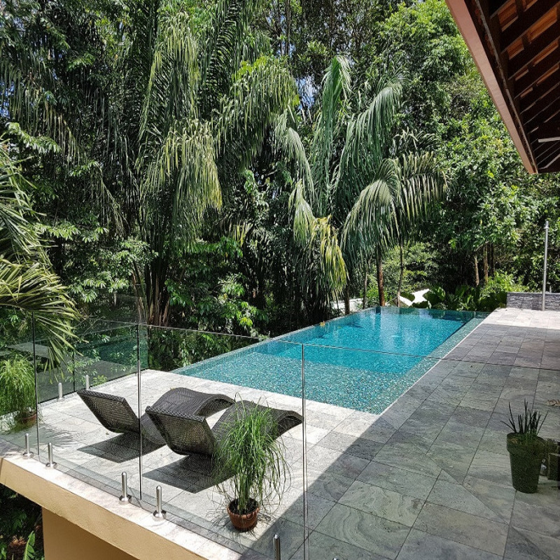 Mosaïque nacré - Emaux de Verre ezarri Tomahawk