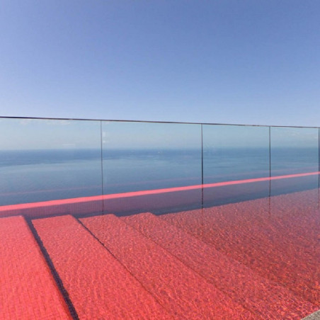 Mosaïque nacré - Emaux de Verre ezarri Rubi