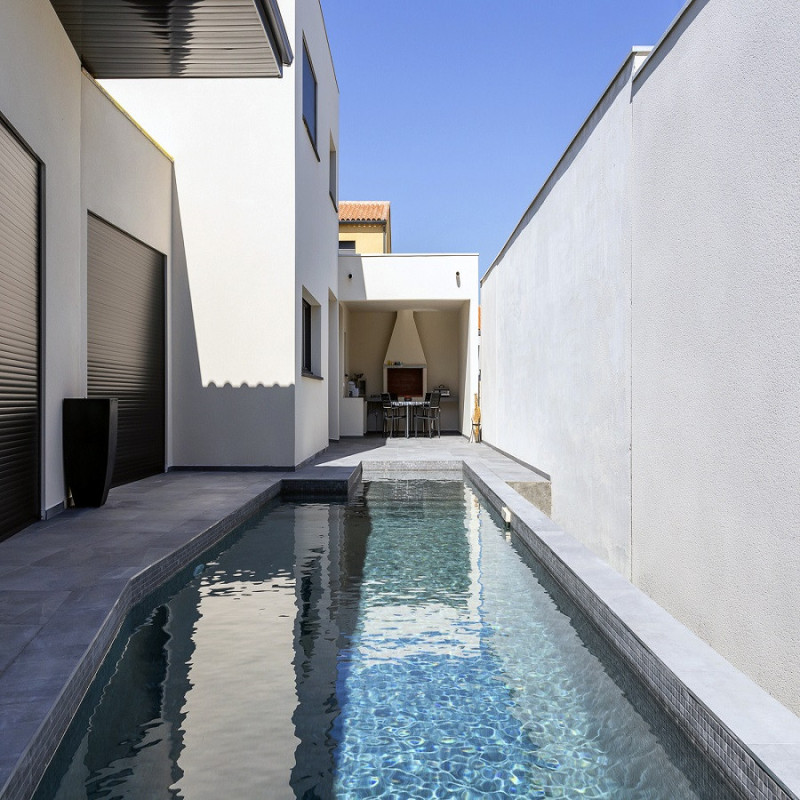 Mosaïque effet pierre - Emaux de Verre Ezarri Phyllite