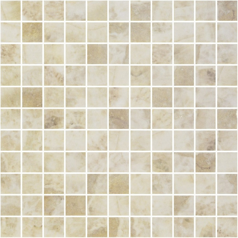 Mosaïque effet pierre - Emaux de Verre Onix Kara Beige