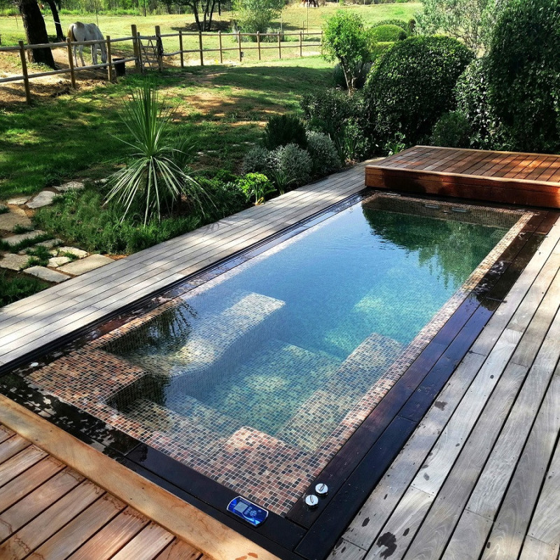 Mosaïque effet pierre - Emaux de Verre Ezarri Riverstone