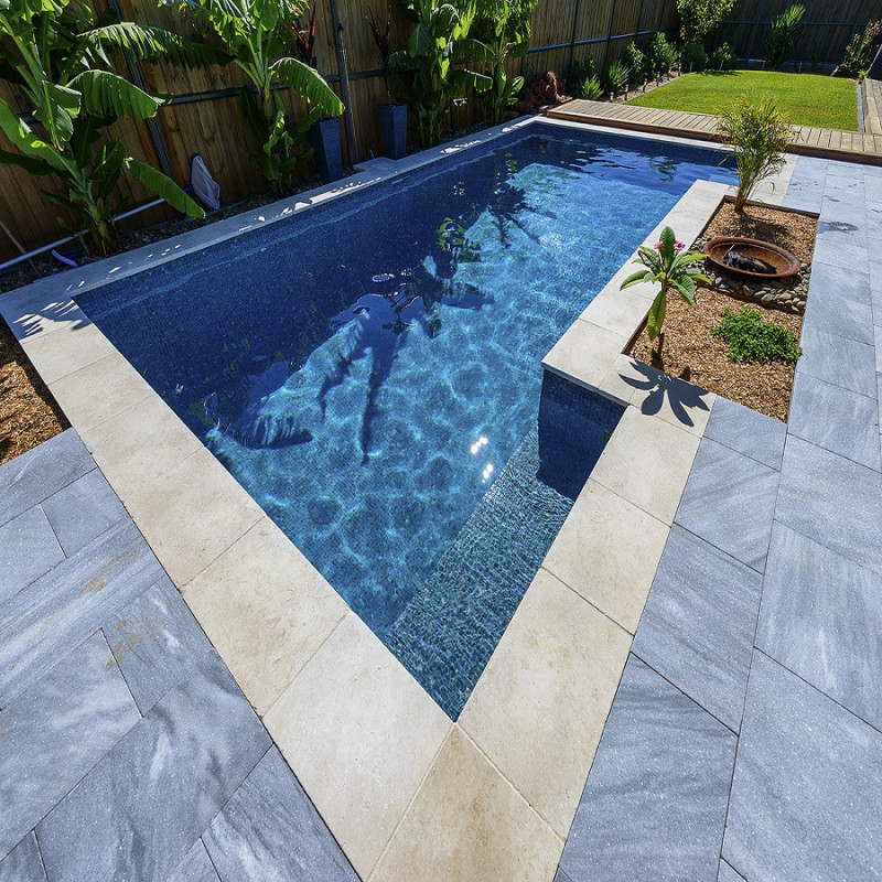 Mosaïque effet pierre - Emaux de Verre Ezarri Dolerite