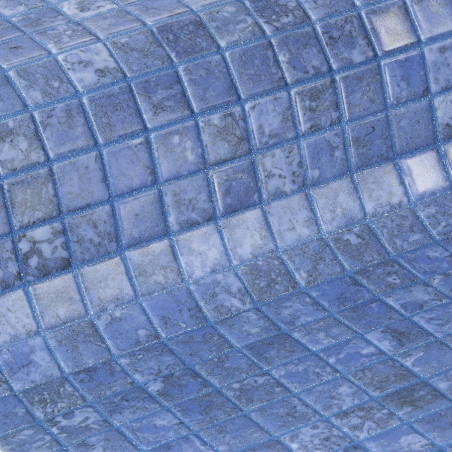 Mosaïque effet pierre - Emaux de Verre Ezarri Bluestone
