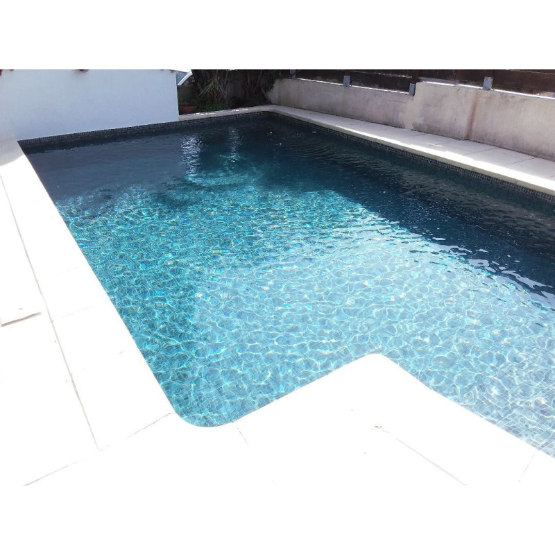 Émaux de verre 2,5 x 2,5 cm - Emaux de Verre REVIGLASS METAL SILVER DREAM imitation pierre effet métallique