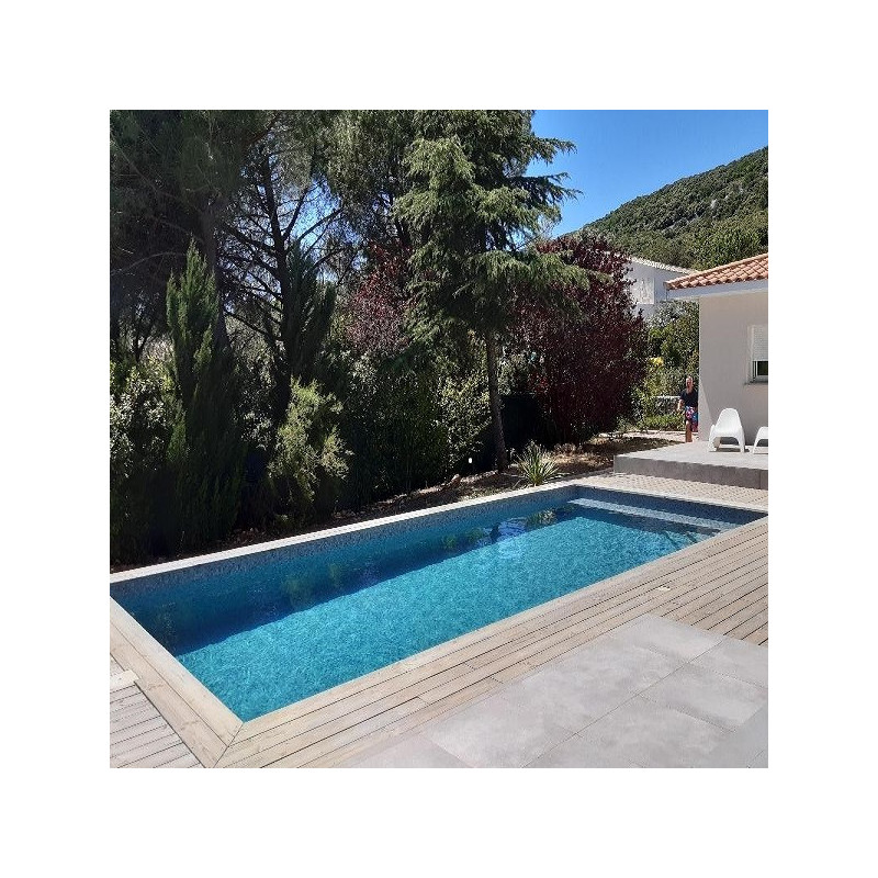 Émaux de verre 2,5 x 2,5 cm - Emaux de Verre REVIGLASS METAL RIVER SHINE imitation pierre effet métallique