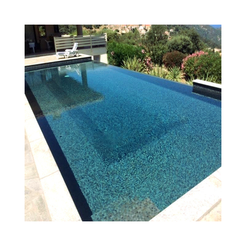 Émaux de verre 2,5 x 2,5 cm - Emaux de Verre REVIGLASS METAL SILVER DREAM imitation pierre effet métallique