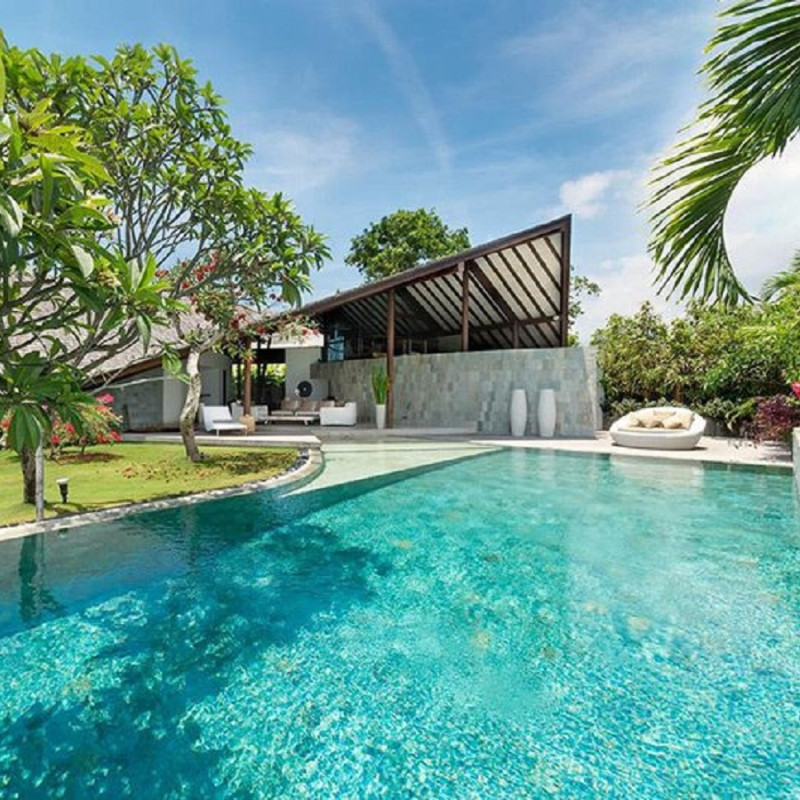 Piscine - Pierre de Bali "GREEN SUKABUMI" 20 x 20 cm