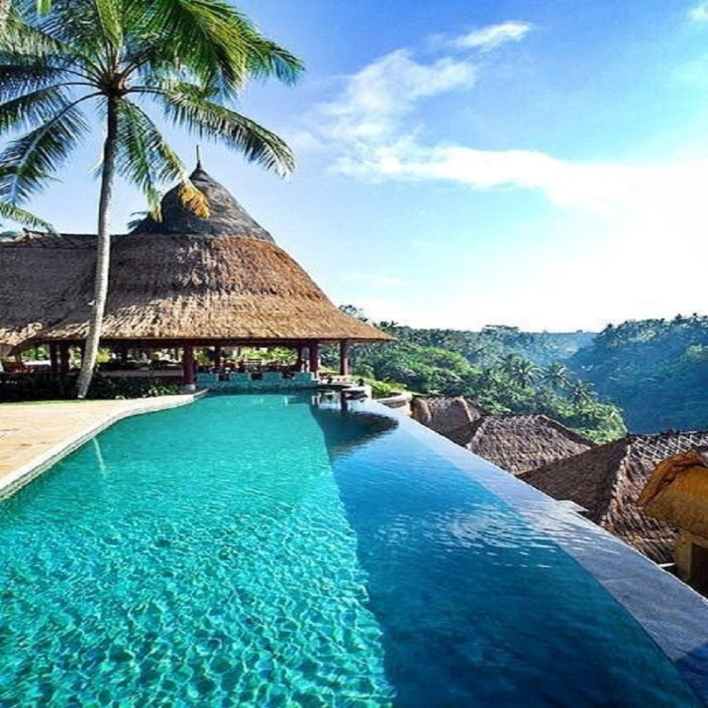 Piscine - Pierre de Bali "GREEN SUKABUMI" 10 x 20 cm