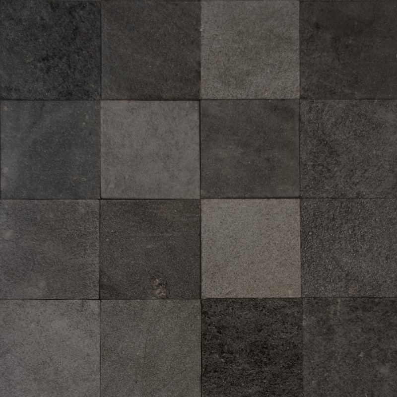 Piscine - Pierre de Bali "BLACK LAVA" 20 x 20 cm
