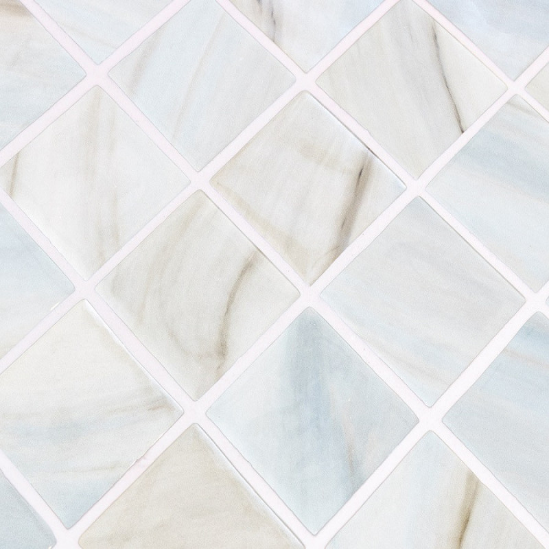 Piscine - Emaux de Verre Onix ZHOE 5x5cm effet métallique