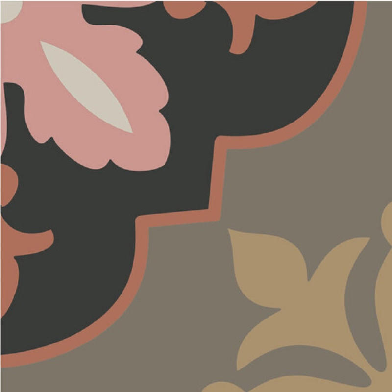 Accueil - Carrelage VIOLET DAY 15x15cm effet carreaux ciment