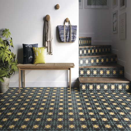 Carrelage imitation ciment...